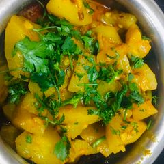 A picture of Curd Apple gourd.