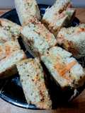 Hung Curd And Garlic bread bites
