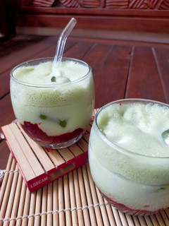 Foto resep Strawberry Matcha Latte