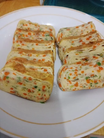 Langkah Mudah untuk Membuat Resep Telur gulung korea/egg roll yang Bisa Manjain Lidah Anti Ribet, Lezat