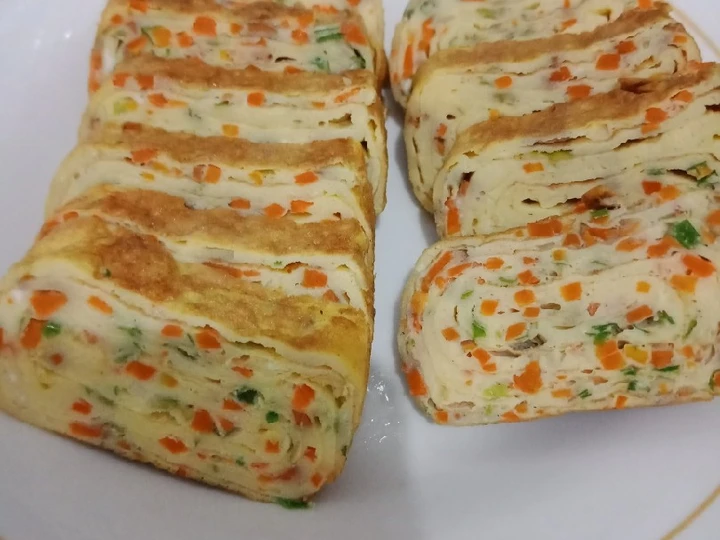 Langkah Mudah untuk Membuat Resep Telur gulung korea/egg roll yang Bisa Manjain Lidah Anti Ribet, Lezat