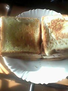 A picture of Toast mayai.