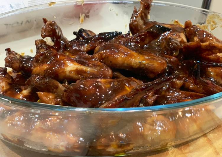 Steps to Prepare Any-night-of-the-week Sticky Chicken Wings