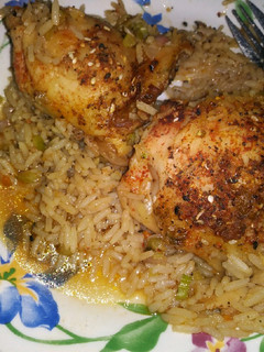 A picture of Anita's Chicken & Rice.