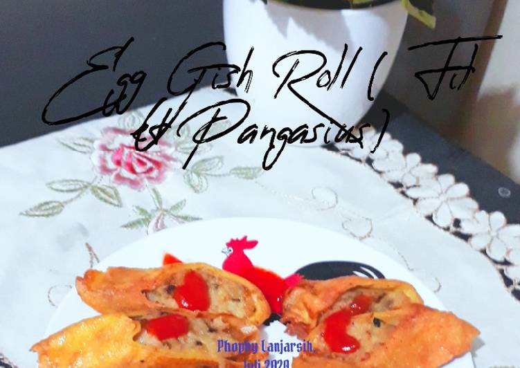 Egg Fish Roll (Filet Pangasius)