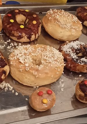 A picture of Baked doughnut 😋.