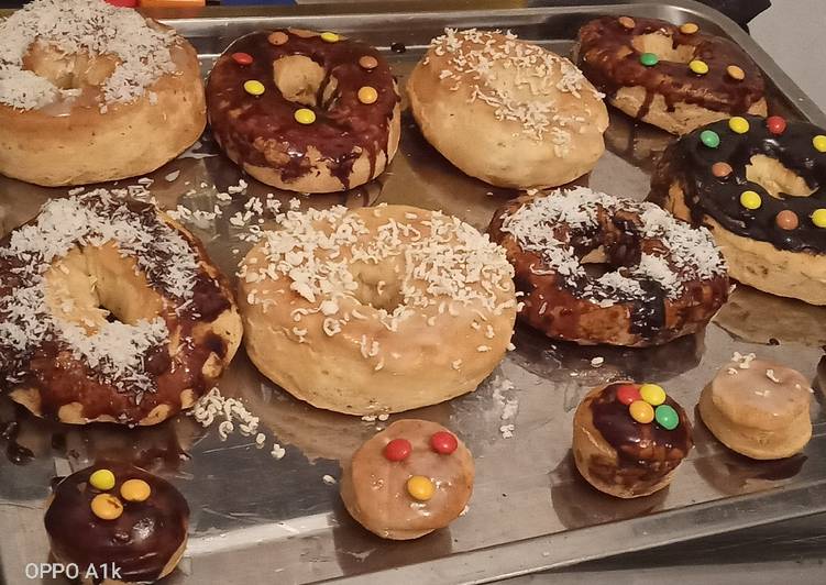 Steps to Prepare Ultimate Baked doughnut 😋