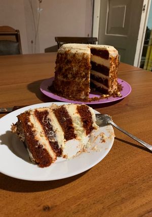 Фото Торт «Червоний оксамит».