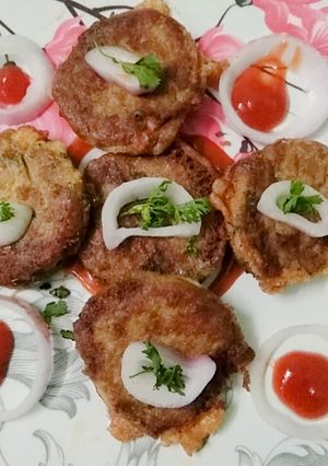 A picture of Shami kabab.