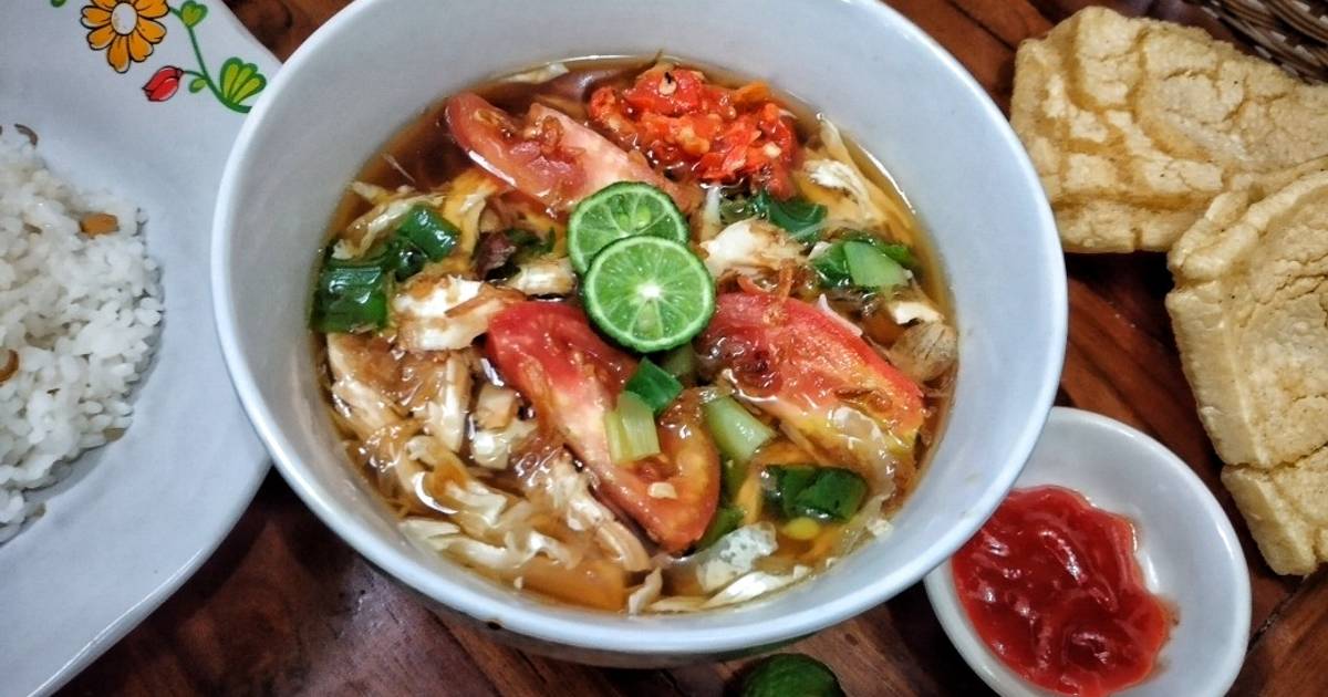 Resep Soto Ayam Bening Oleh Nur Baeti - Cookpad