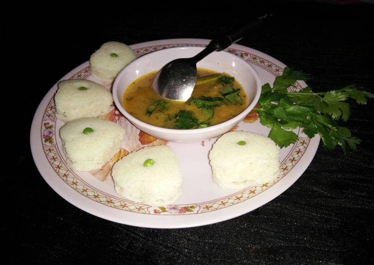 Recipe of Homemade Idli sambar