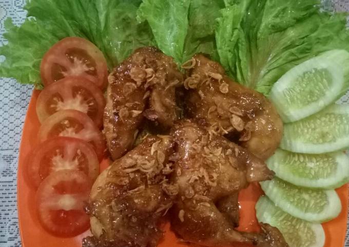 Bagaimana Membuat 190. Ayam bacem Anti Gagal