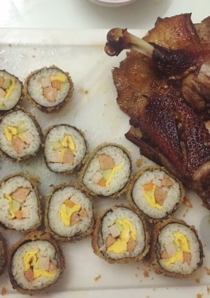 Hình của món Ngan nướng mật ong.