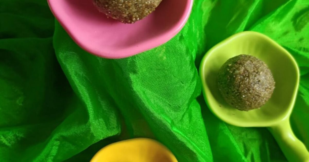 औषधी बदाम बडीशोप लाडू (Badam Badishep Ladoo Recipe In Marathi) रेसिपी ...