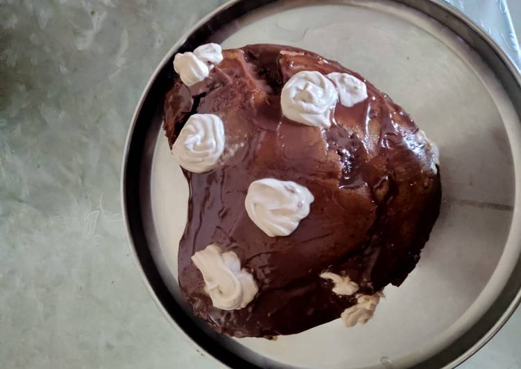Step-by-Step Guide to Prepare Homemade Eggless chocholate temptation cake