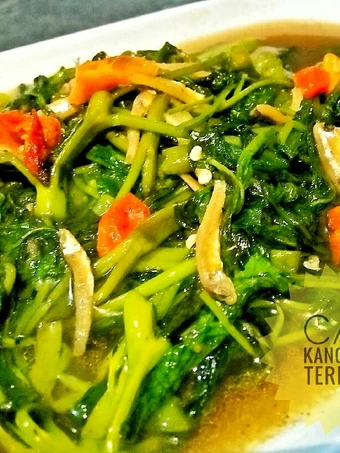 Langkah Gampang Menyiapkan Resep Cah Kangkung Teri Jengki yang  Bikin Ketagihan Anti Ribet, Lezat