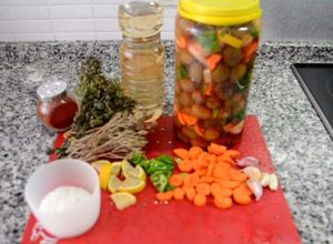 Foto principal de Aceituna aliñá gordal machacada