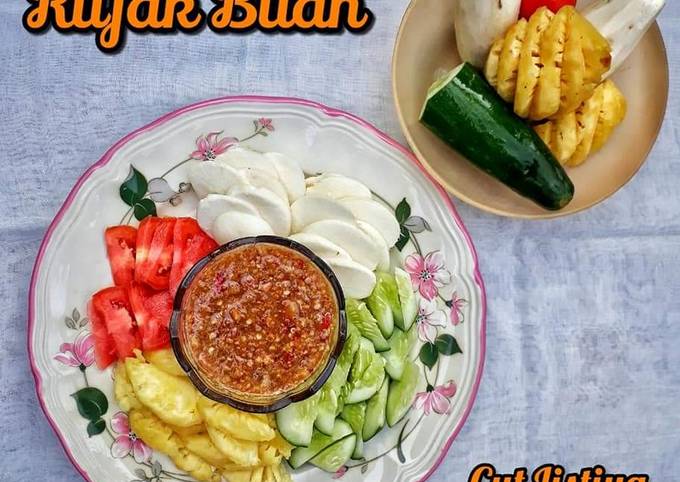 Cara Gampang mengolah Rujak Buah Segar Anti Gagal