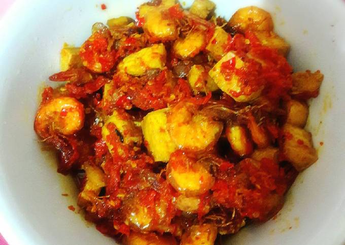 Balado udang ala mama kei