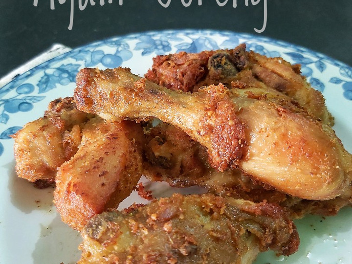 Cara Memasak Ayam Goreng Gurih Rumahan