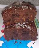 Fitcocho de plátano con nueces y chocolate