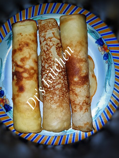 A picture of Pancake with fillings.