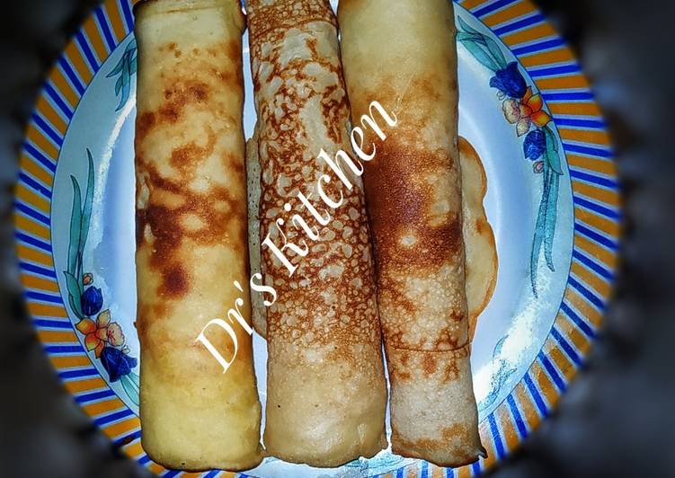 Steps to Prepare Favorite Pancake with fillings