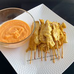 A picture of Grilled Chicken Breast with Fresh Milk #airfryer.