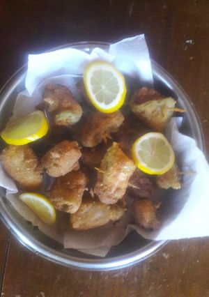 Una foto de Rollitos de berenjena con jamón y queso