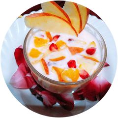 A picture of Mix fruit shrikhand.