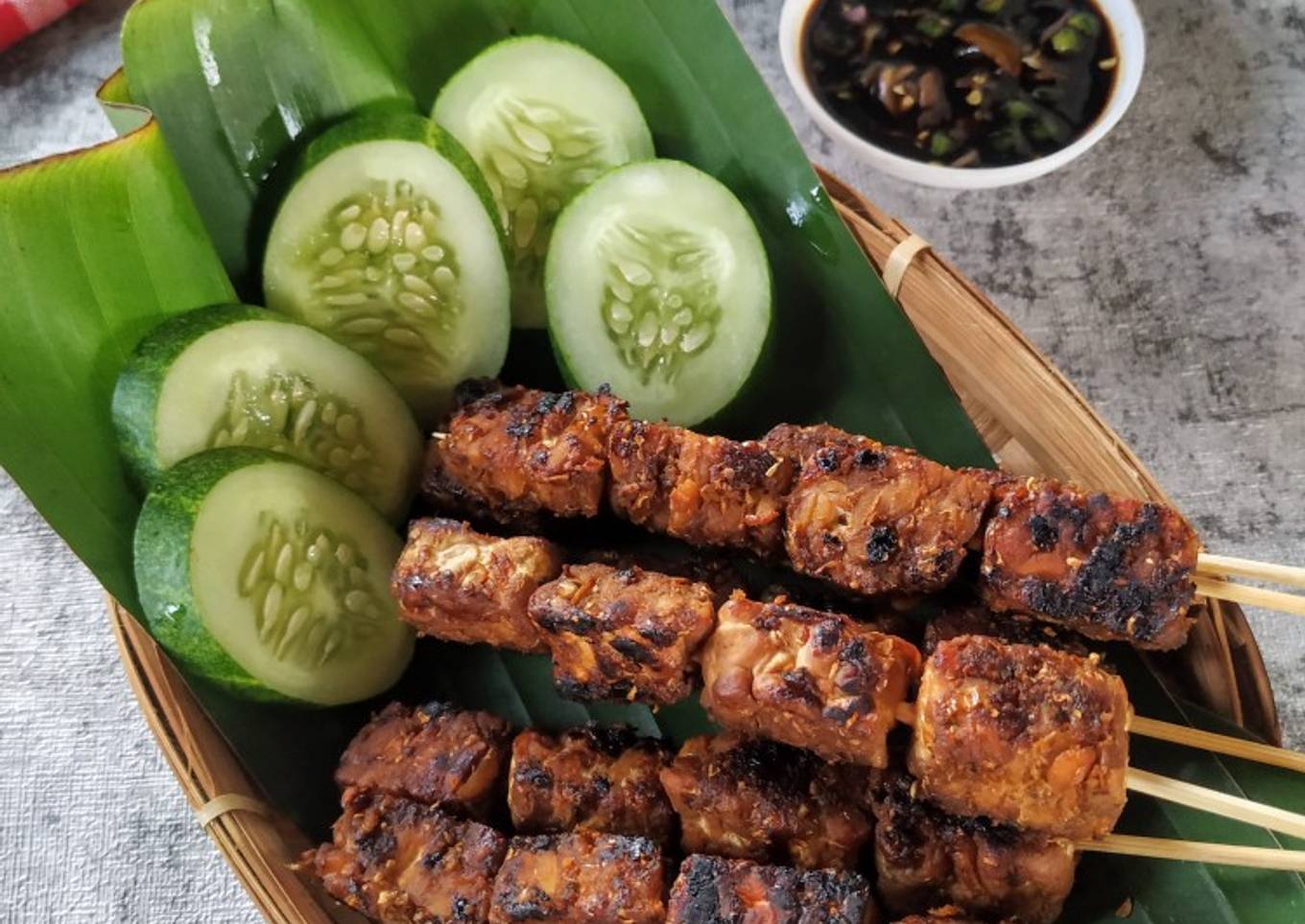 Sate Tempe Sambal Kecap