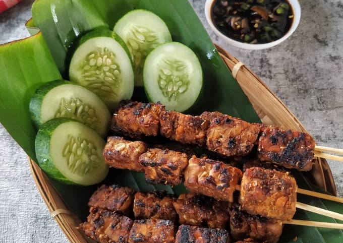 Sate Tempe Sambal Kecap