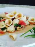 Orecchiette con tonno pomodorini e rucola