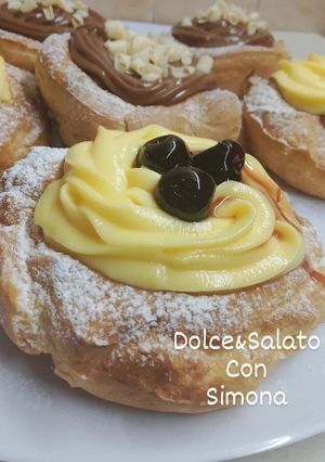 Foto di Zeppole cotte in friggitrice ad aria
