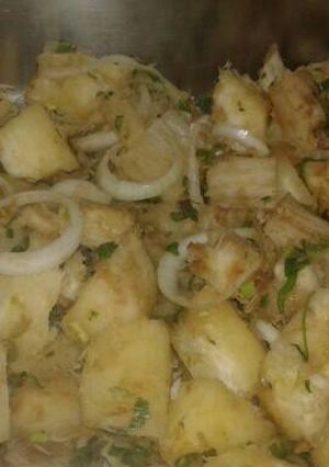 Una foto de Yuquitas encebolladas