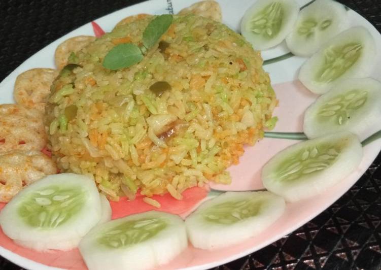 Recipe of Super Quick Homemade Veg biryani