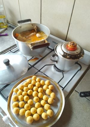 Una foto de Vori vori (comida típica de Paraguay 🇵🇾)