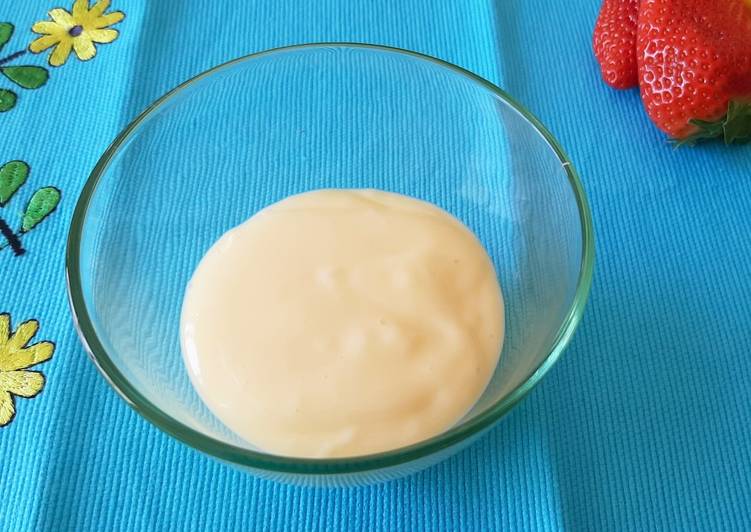 Crema pasticcera con amido di mais