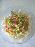 Fideos coloridos