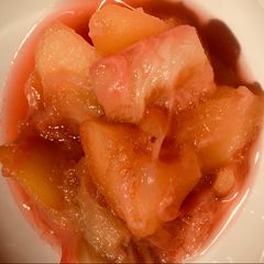 A picture of Stewed Rhubarb and Apple.