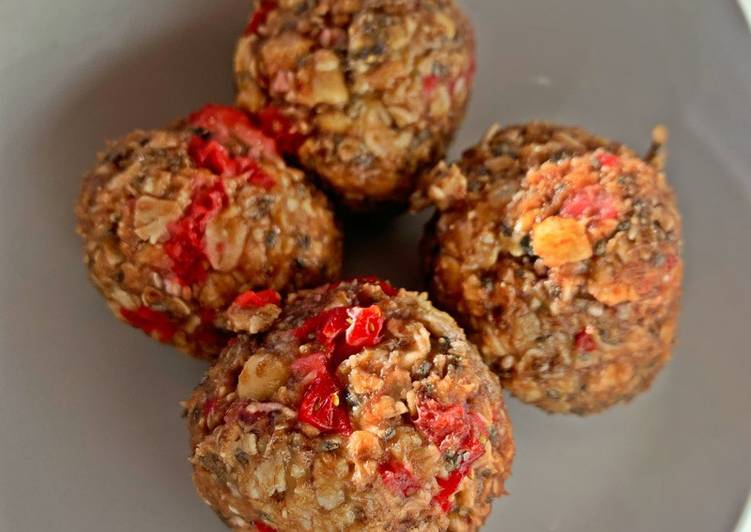 Step-by-Step Guide to Cook Perfect Bolas de avena / Oat Balls