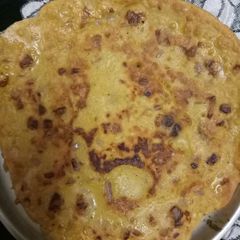 Besan Omelette (chilla) A picture of Besan Omelette (chilla).