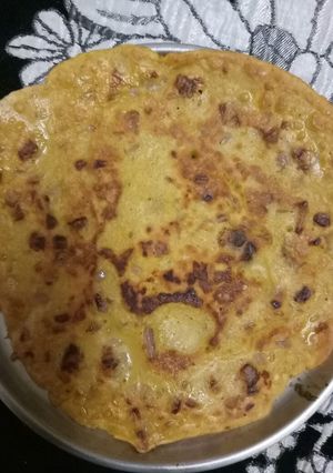 A picture of Besan Omelette (chilla).
