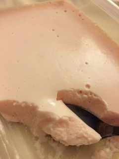Una foto de Mousse de fresa sin azúcar