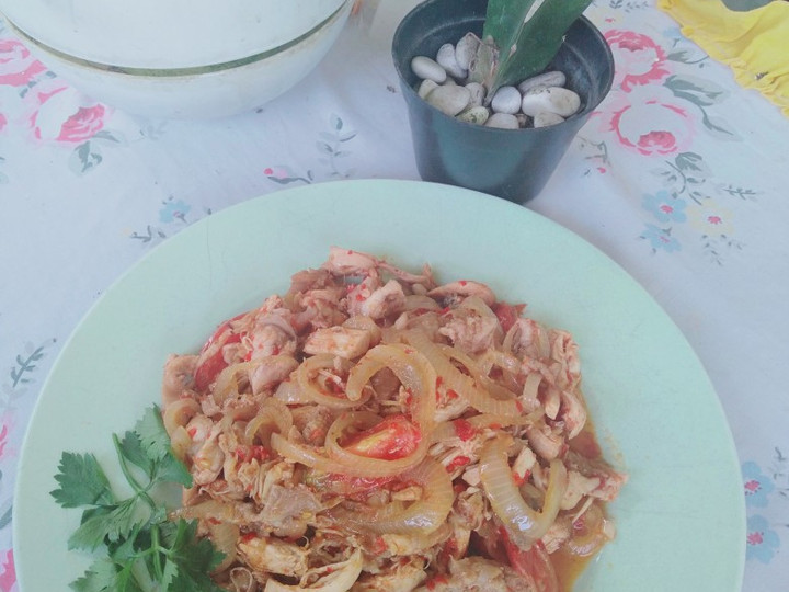 Resep Ayam Suwir Pedas Asam Manis ala SariYogaYogie, Sempurna