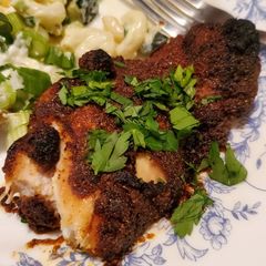 A picture of Baked Paprika Chicken Thighs.