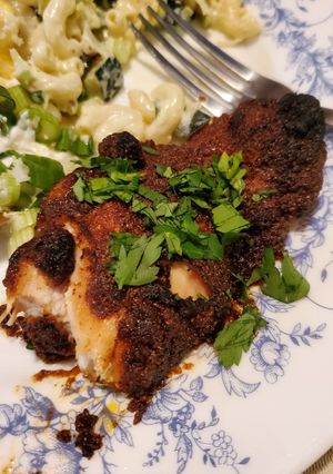 A picture of Baked Paprika Chicken Thighs.
