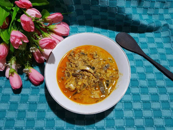 Cara Mudah Membuat Resep Gulai Jantung Pisang&amp;amp;Mangkokan ❤ yang Uenak Anti Ribet, Mantap