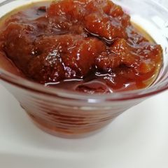 A picture of Qubaani Apricot ka meetha.