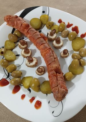 عکسی از دستور هات داگ پنیری توی توستر